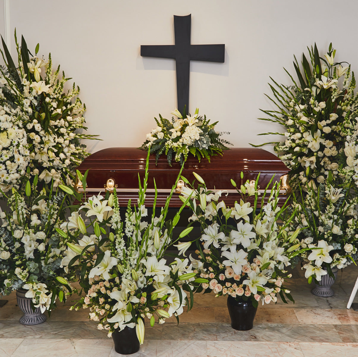 Paquete De Arreglos De Condolencias Familia