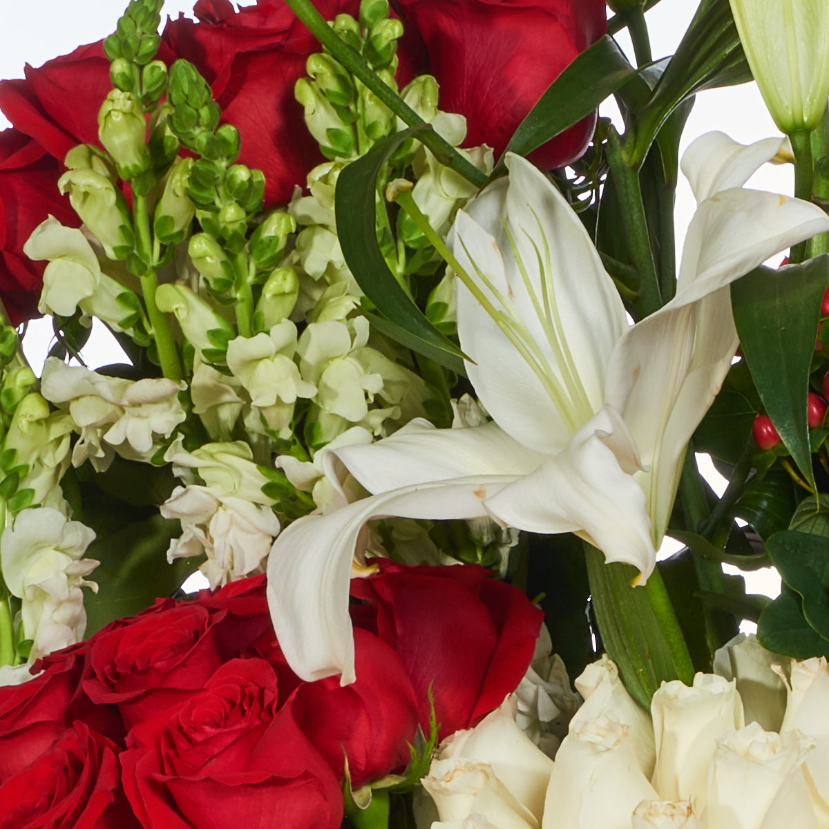 Cuidadosa Selección De Rosas Y Hortensias
