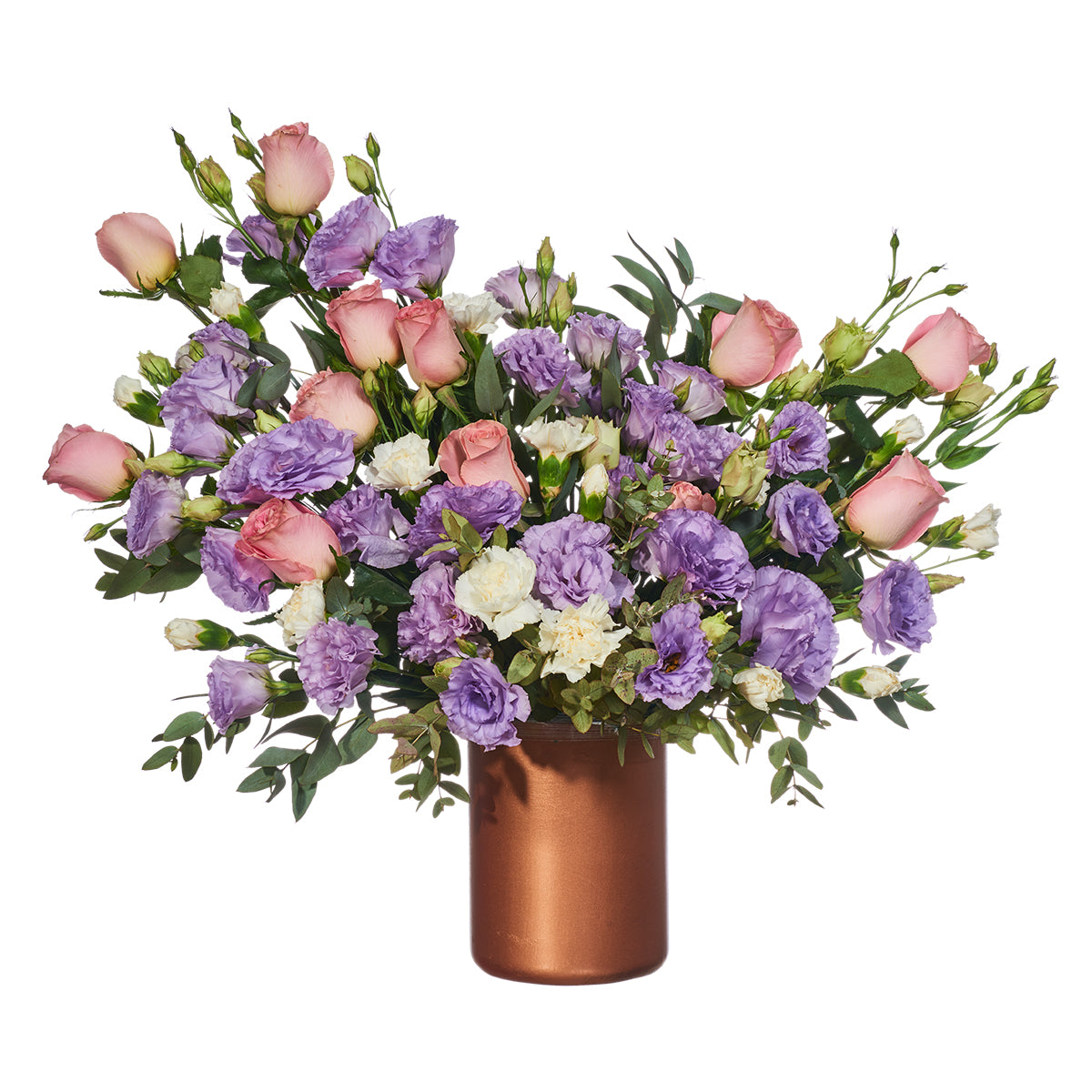 Bella Simetría En Tonos Lilas