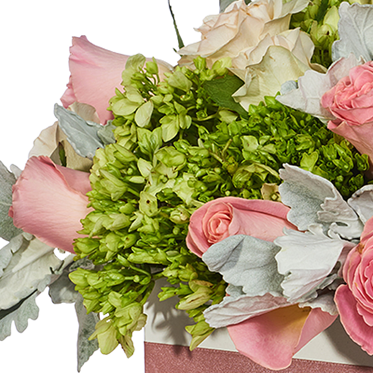 Baúl De Madera Con Rosas