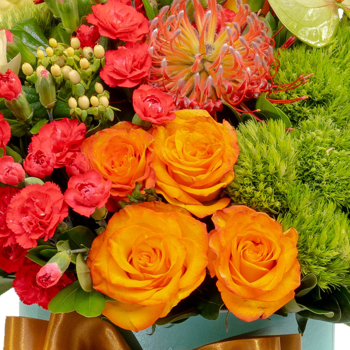 Flores cálidas de temporada