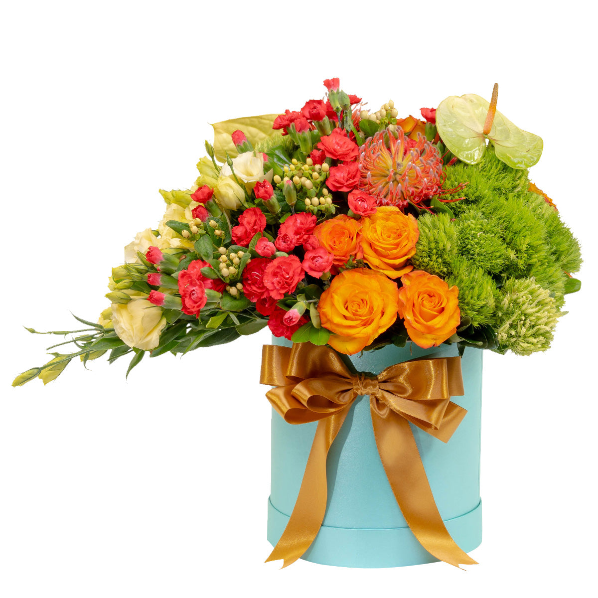 Flores cálidas de temporada