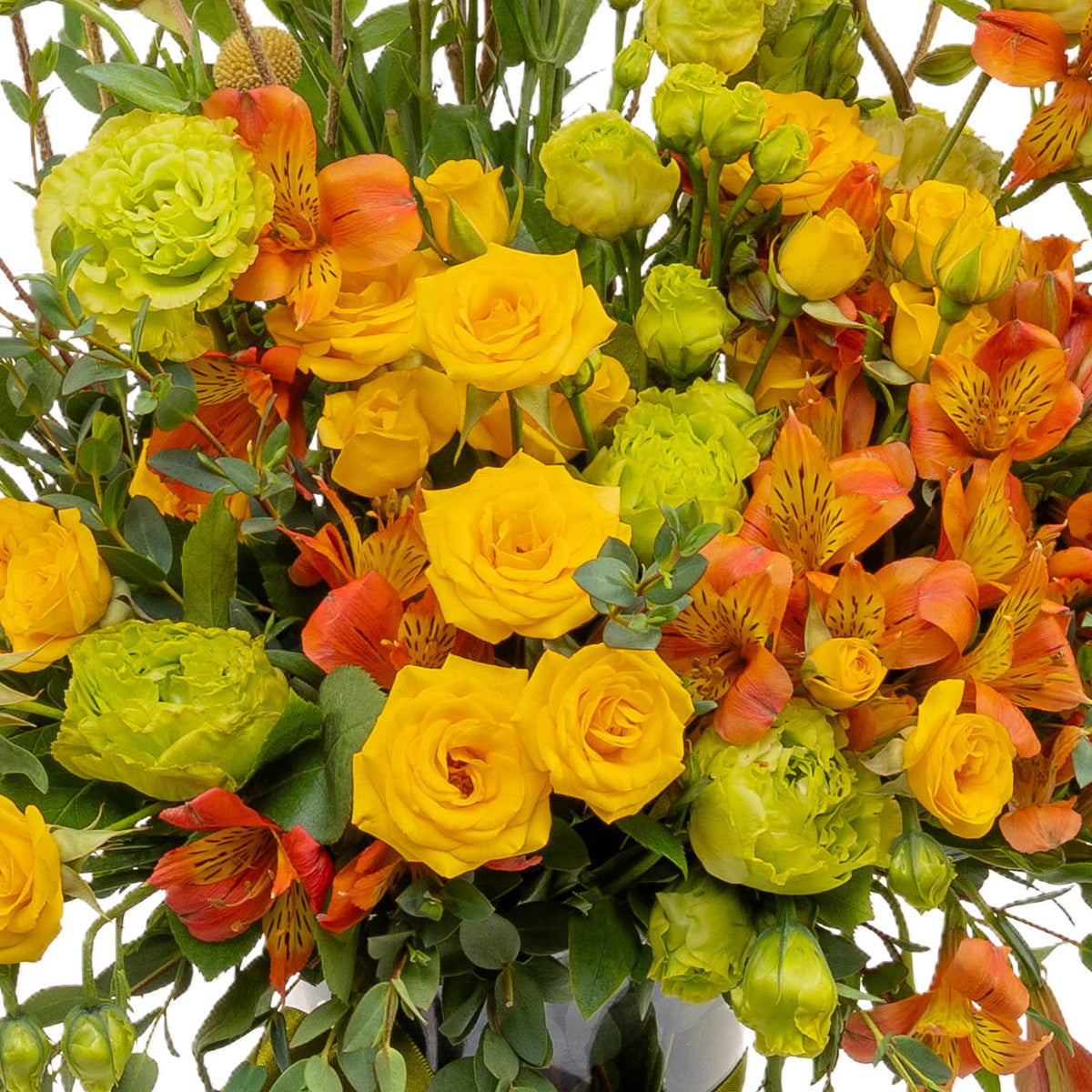 Flores en tonos neutros