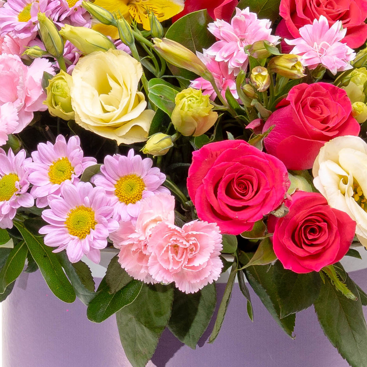 Flores violetas
