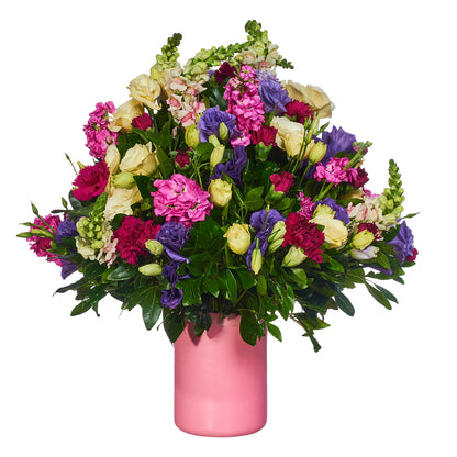 Lisianthus y Hortensias