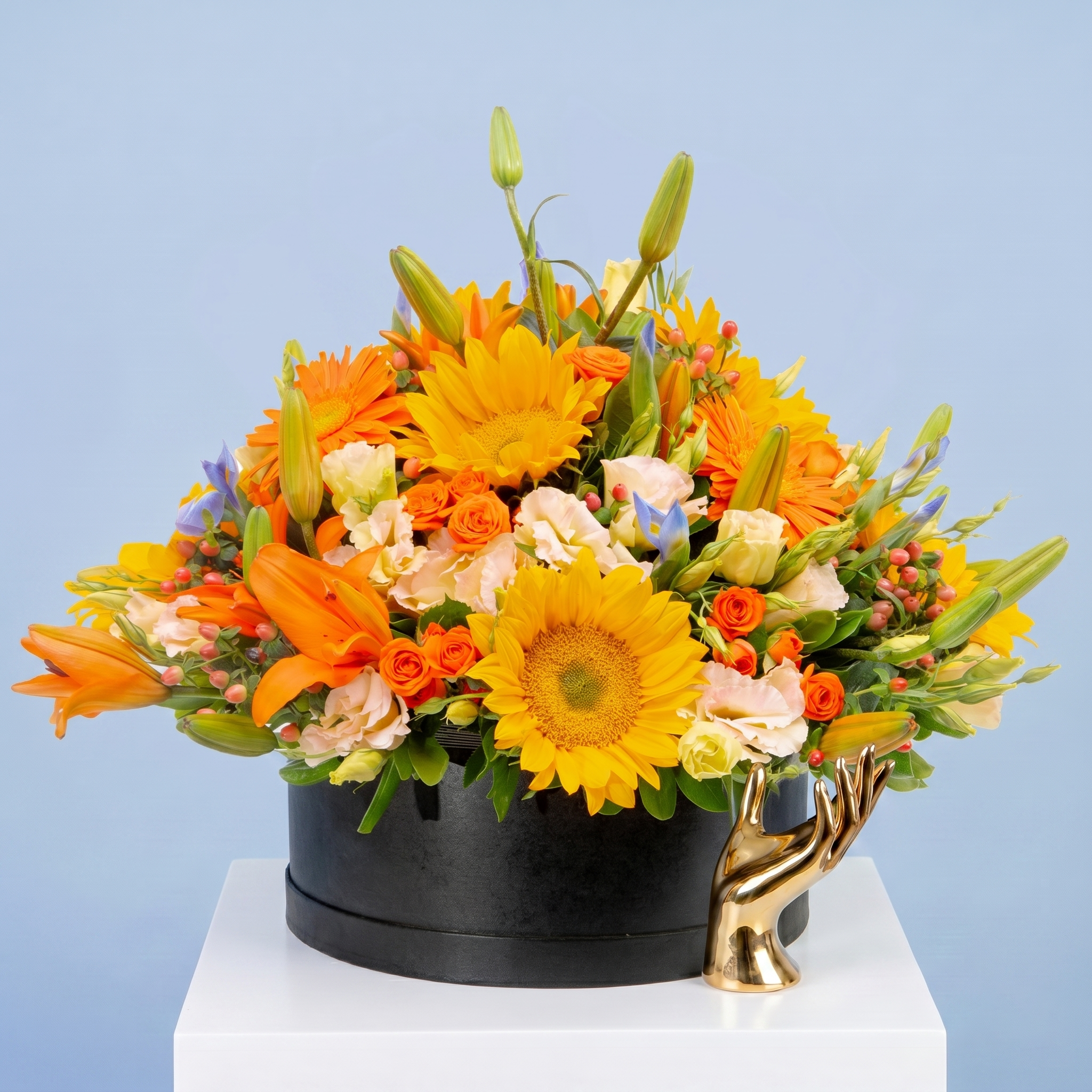 Flores brillantes