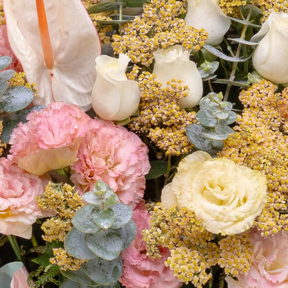 Flores en tonos suaves