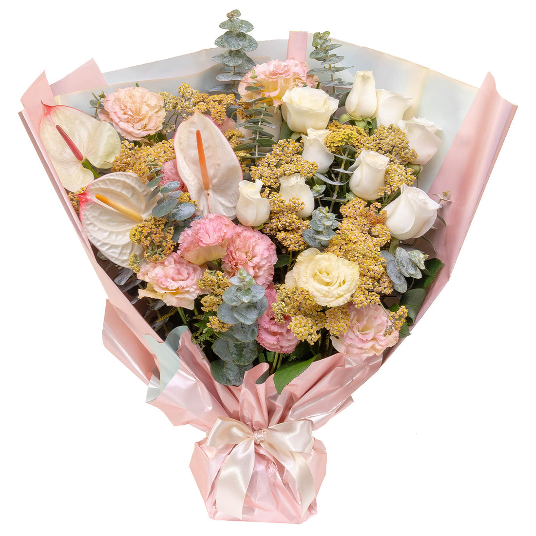 Flores en tonos suaves