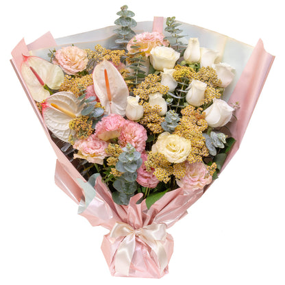 Flores en tonos suaves