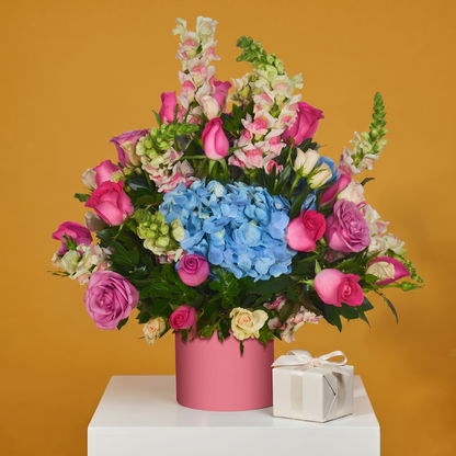 Hortensias Y Lirios